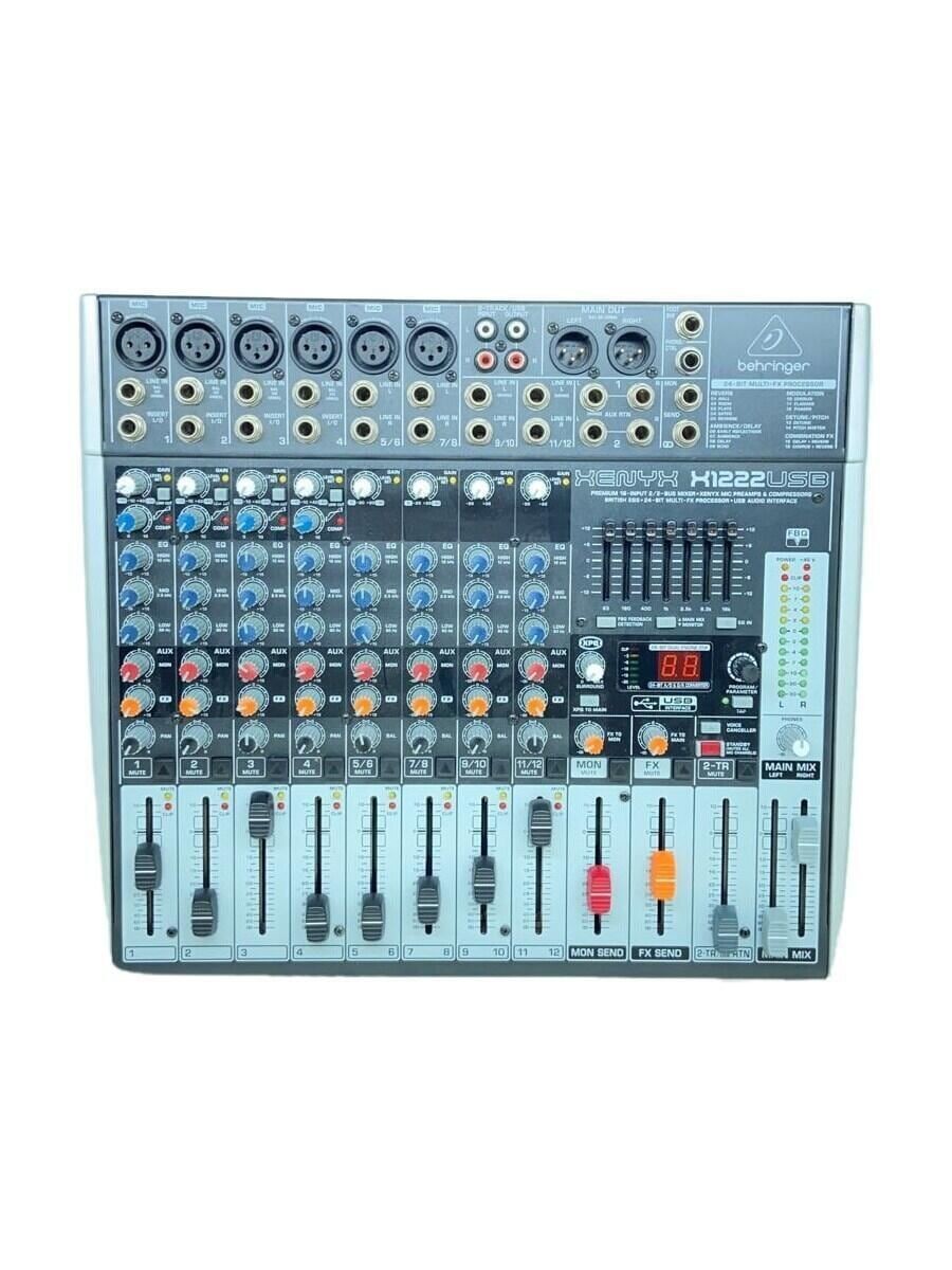 BEHRINGER Mixer X1222USB Used