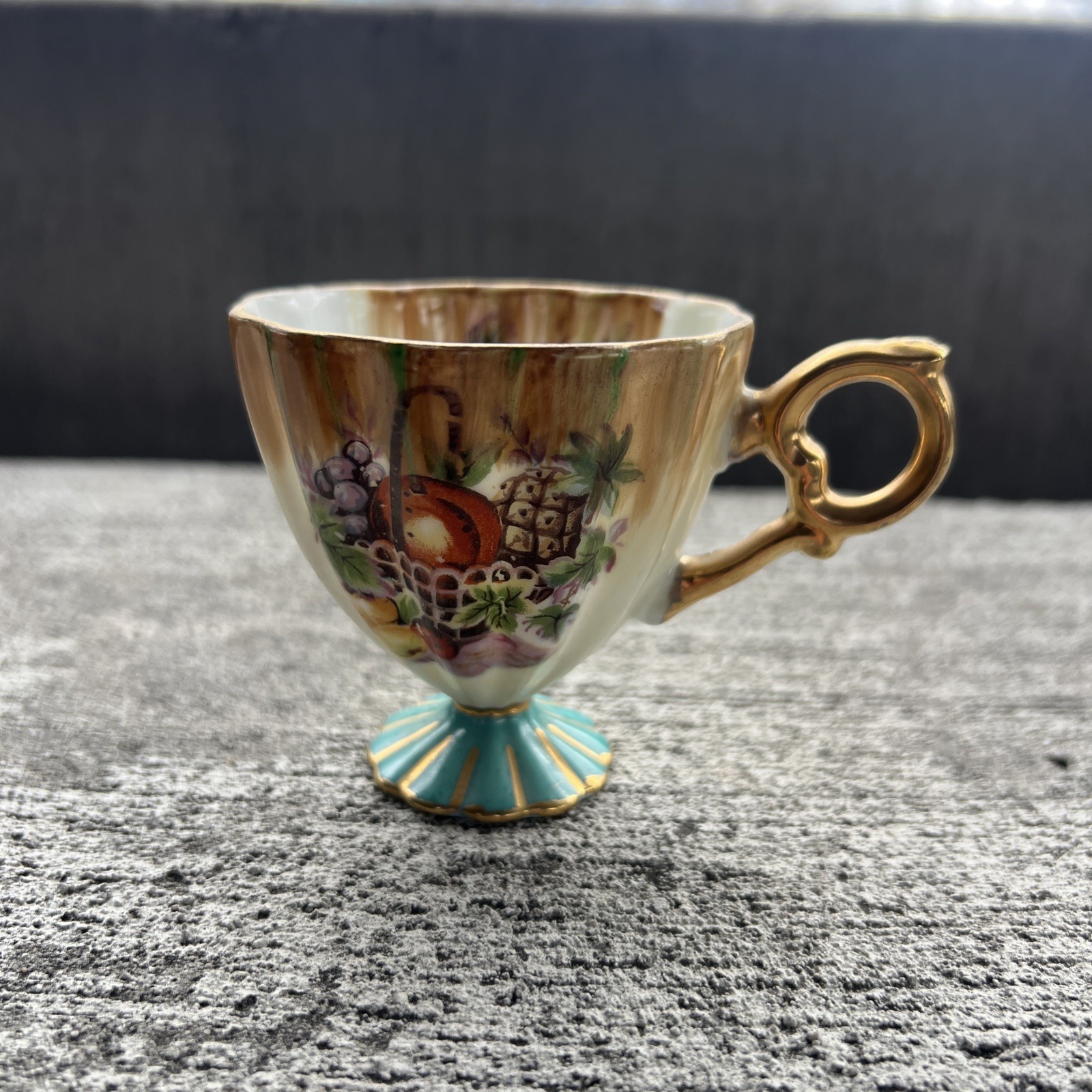 Vintage TILSO JAPAN N3108 Hand Painted Tea Cup 