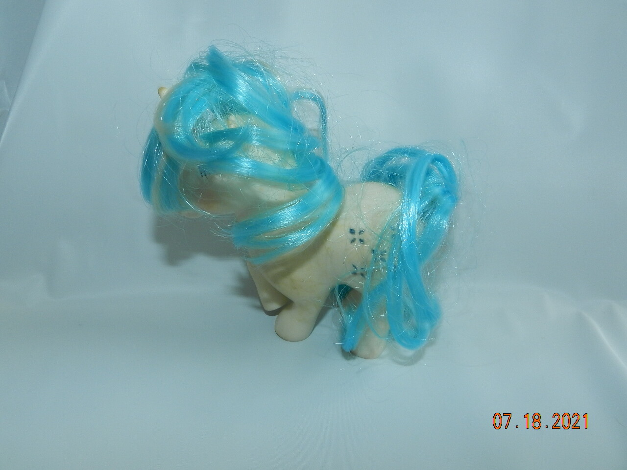 My Little Pony Vintage G1 MAJESTY unicorn Glittery Symbols
