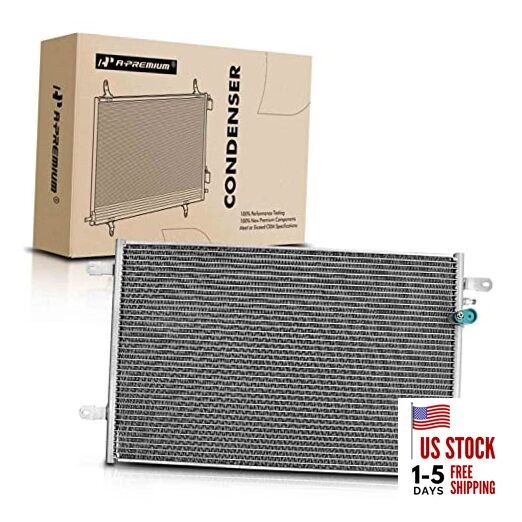  A/C Condenser Compatible with 2006-2011 Audi A6, A6 Quattro, 3.0L 3.2L 4.2L 