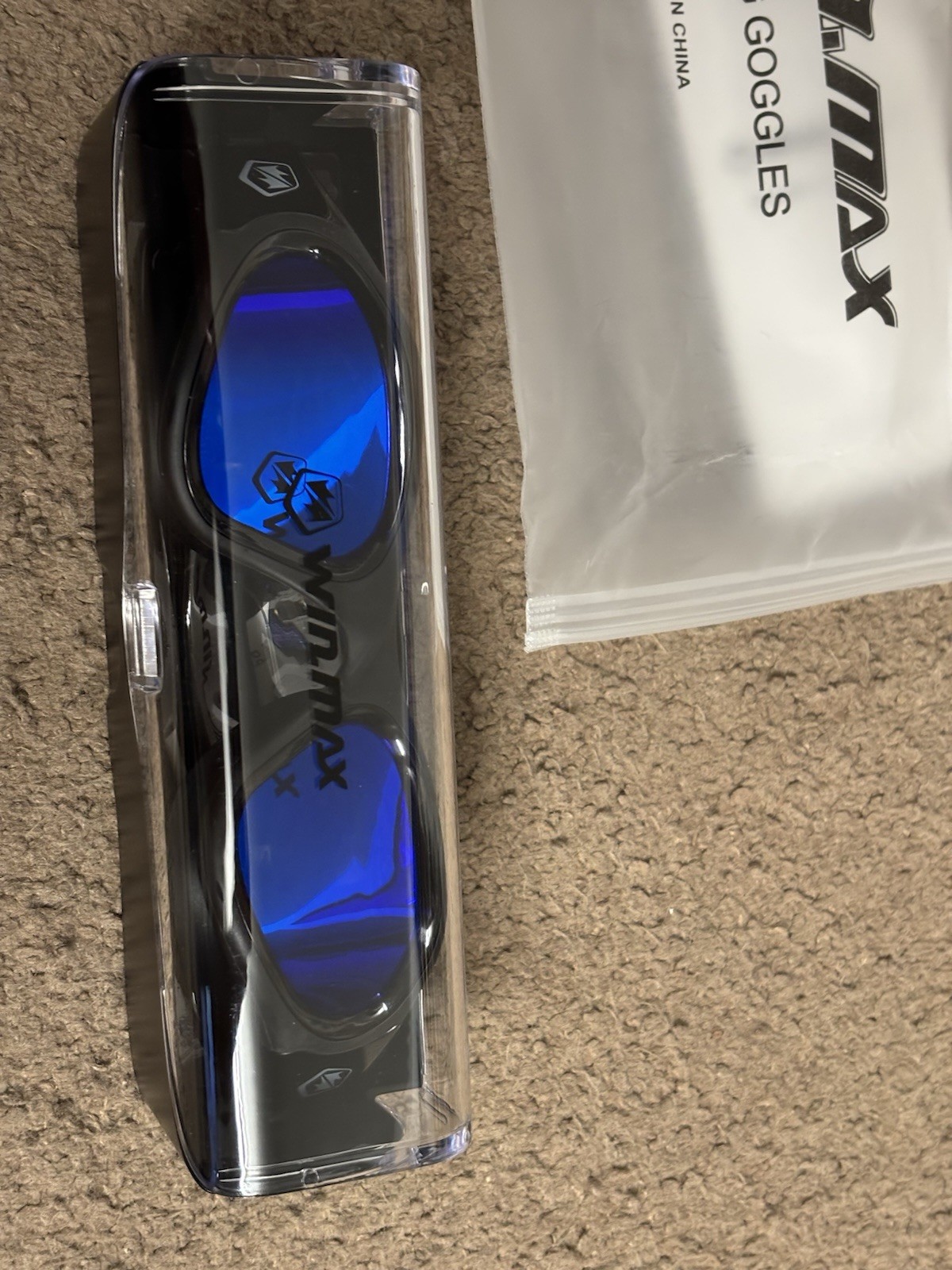 Win.MAX Polarized Swimming Goggles Anti Fog Anti  Uv No Leakage For Men Women