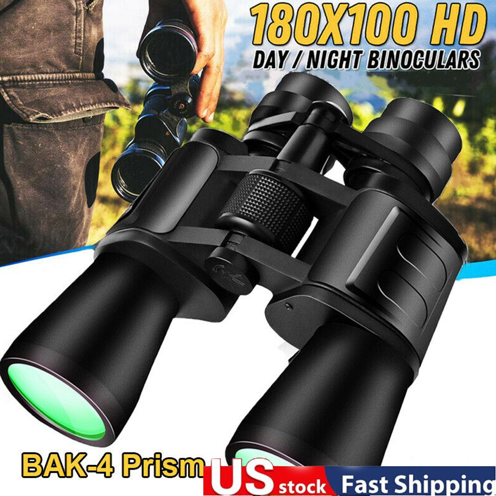 High Power 24x 50 Zoom Binoculars Multi Coated Lens Clear Low Light Vision US