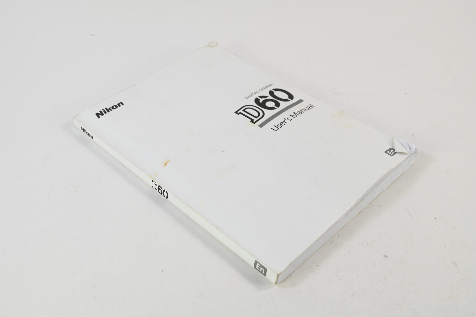 Nikon D60 Digital Camera Instruction Manual #G418