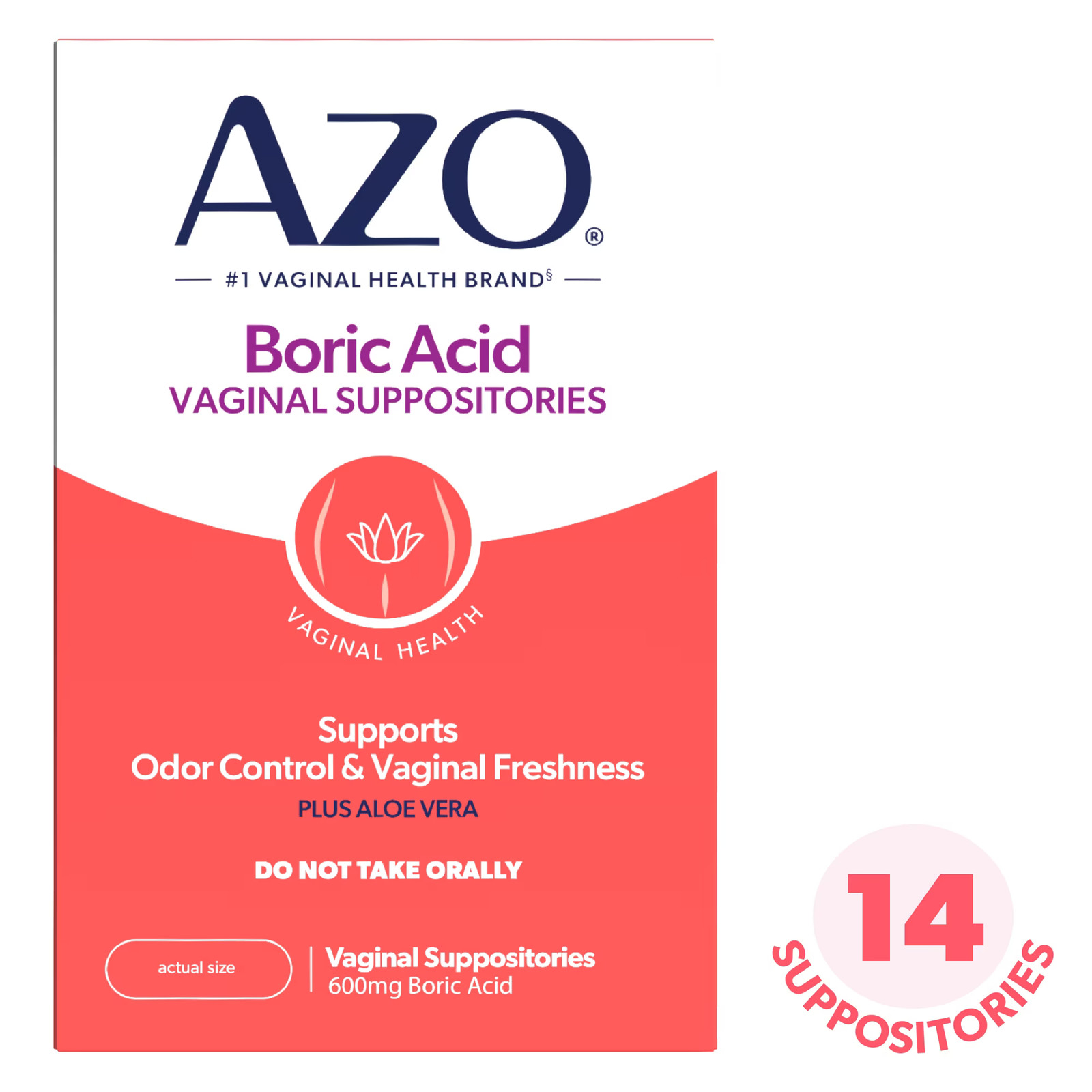 Boric Acid Vaginal Suppositories