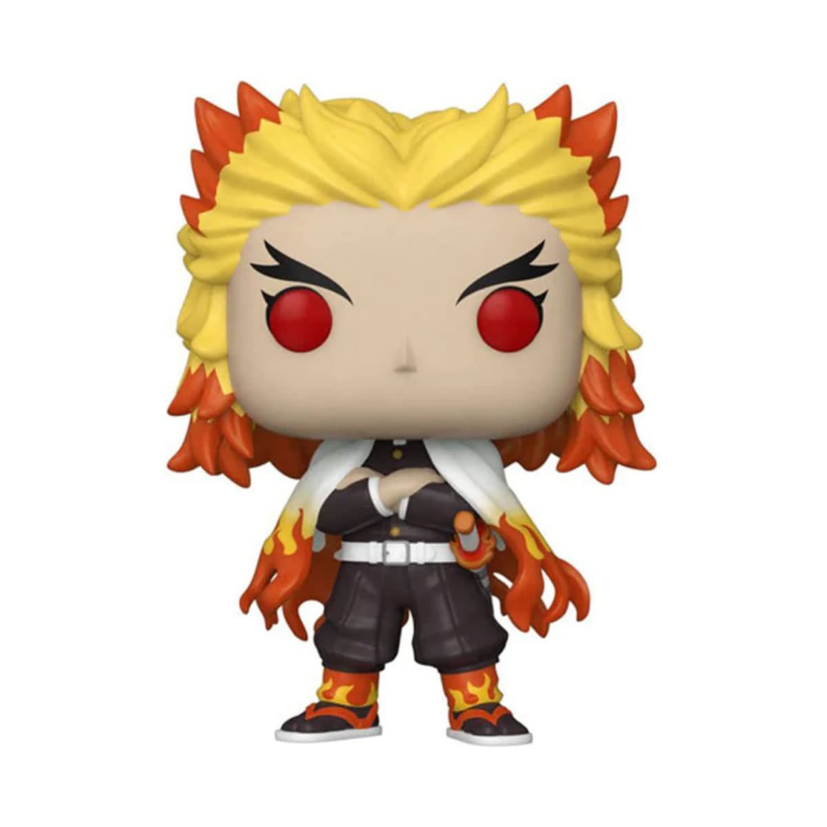 Funko POP! Animation: Demon Slayer - Rengoku Kyojuro (Glow 4 Inch, Multicolor 