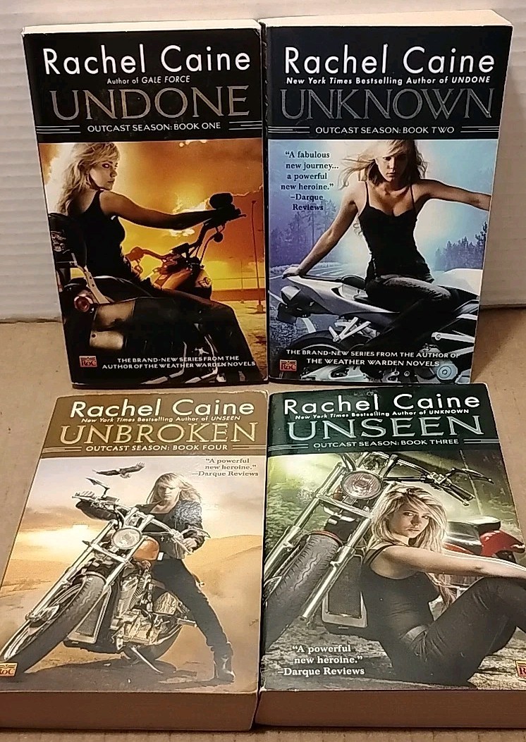 Rachel Caine - Outcast Season : Books 1 to 4 - Undone Unknown Unseen & Unbroken