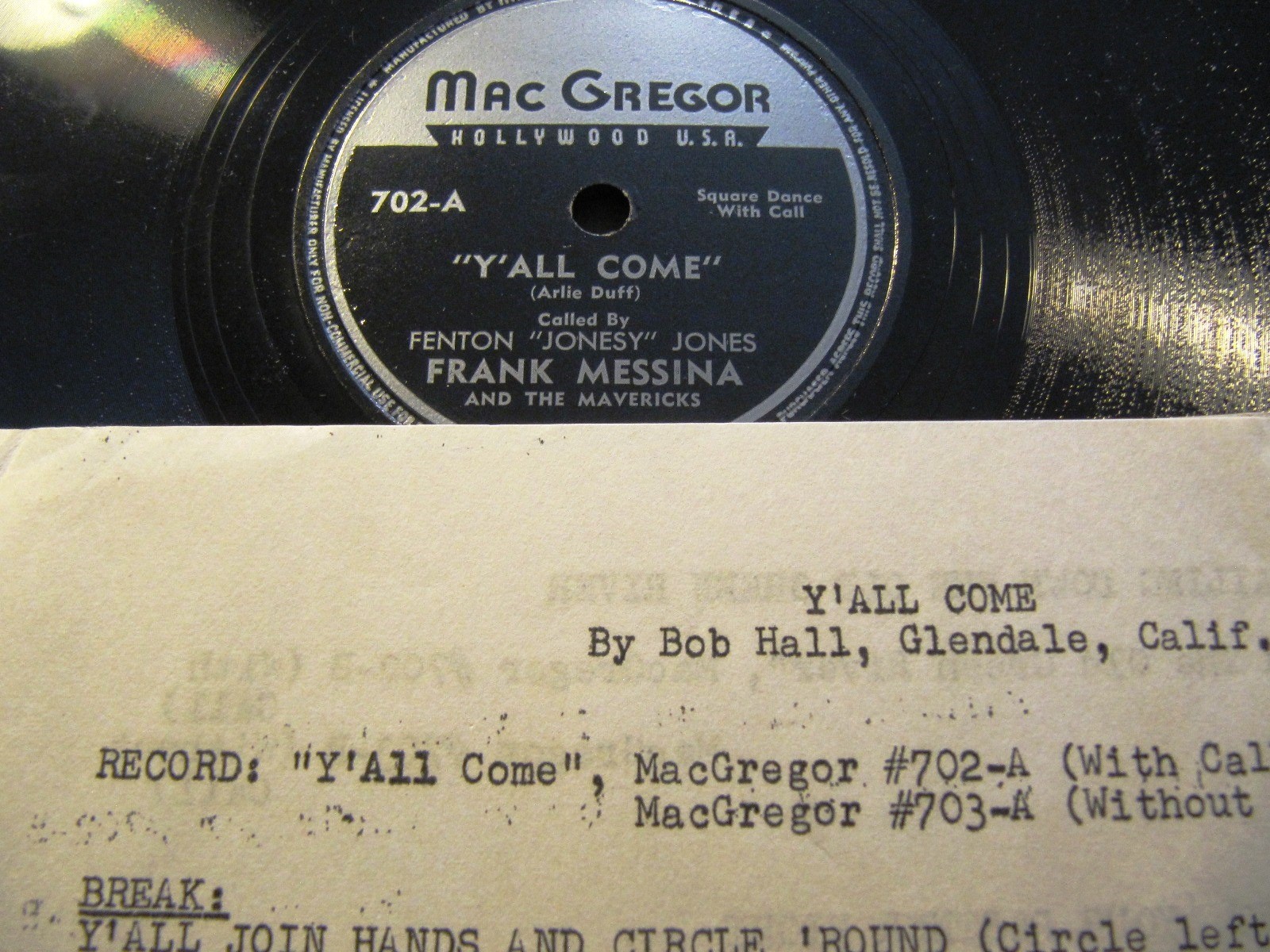 Square Dance FENTON JONESY JONES Sailing Down River FRANK MESSINA Mac Gregor 702