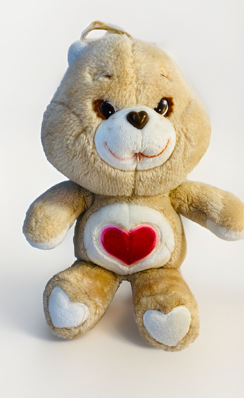 Kenner Care Bears 1983 Tender Hear Bear Vintage American Greetings 11” Inch 