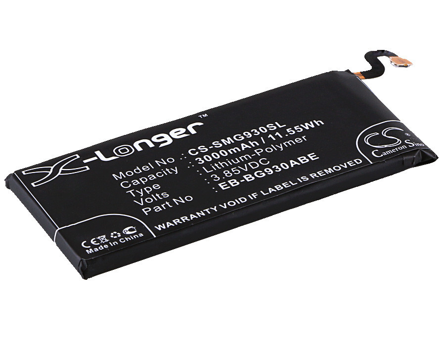 Battery 3000mAh EB-BG930ABA EB-BG930ABE for Samsung Galaxy S7, SM-G930A