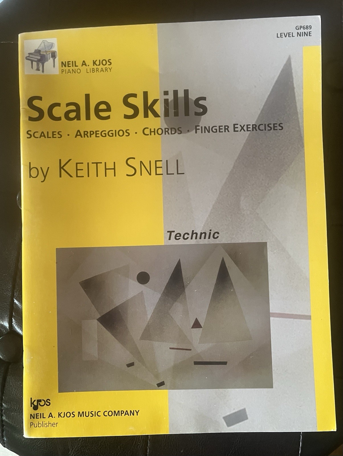 Piano Scale Skills Technic Level 9 Book