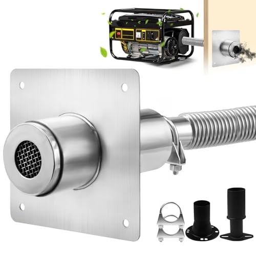 2025Newly Upgraded Generator Exhaust Extension Silencer Kit With Insulated 