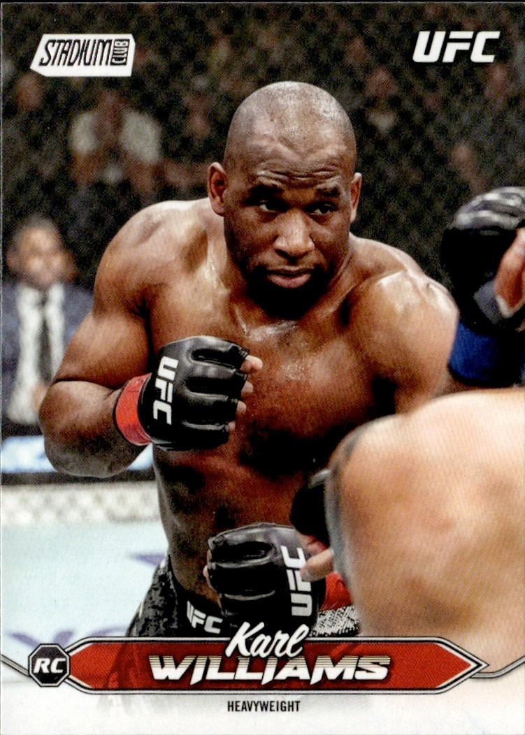 2025 Topps UFC Stadium Club Karl Williams #132 (RC)