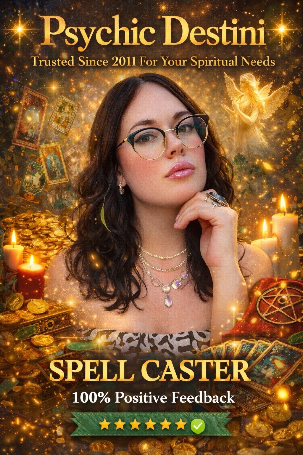 🍀 Lady Luck Invocation Spell Ritual Attract Good Fortune WINNER 🏆 SPELLCASTING