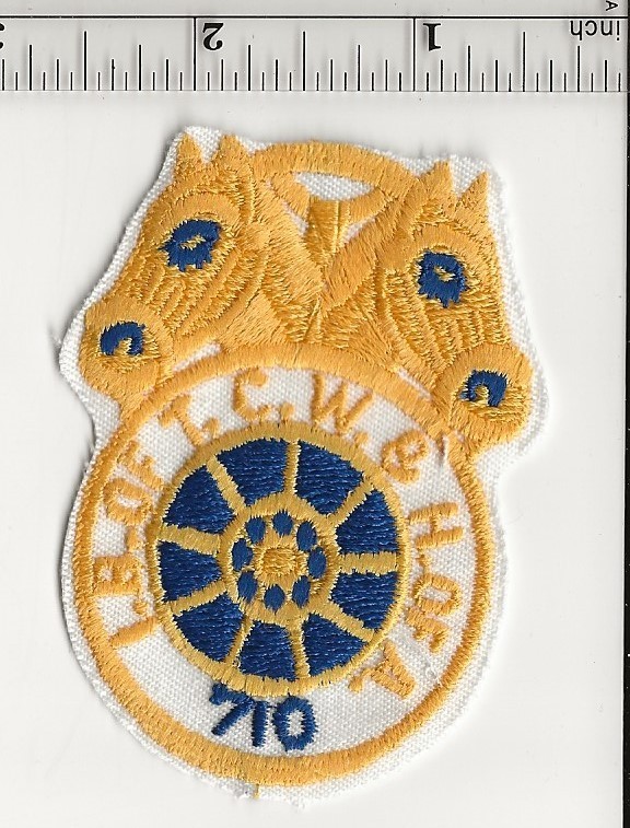 Teamster Local #710 patch