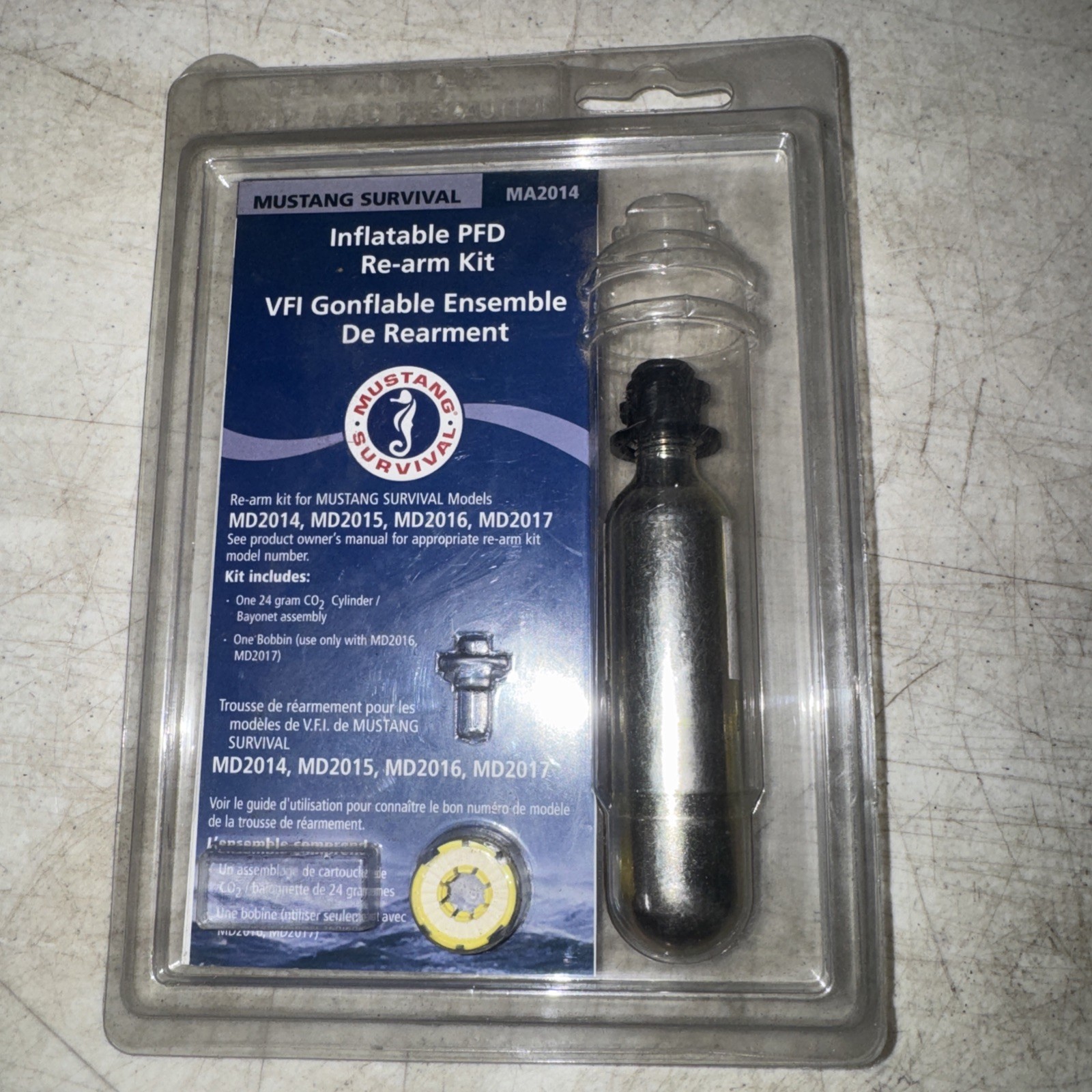 Mustang Re-Arming Kit for MD2016 Vest Model # MA2014