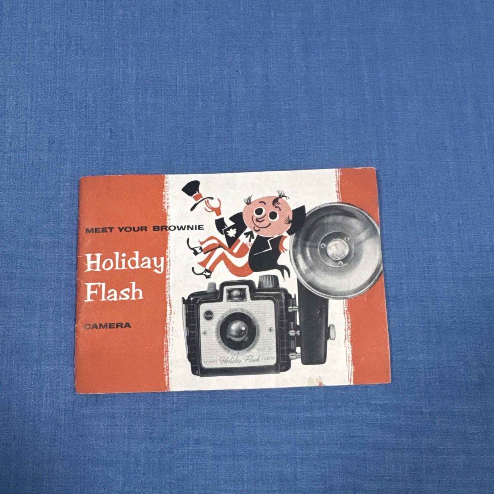 Vintage Brownie Holiday Flash Camera Instruction Manual Book