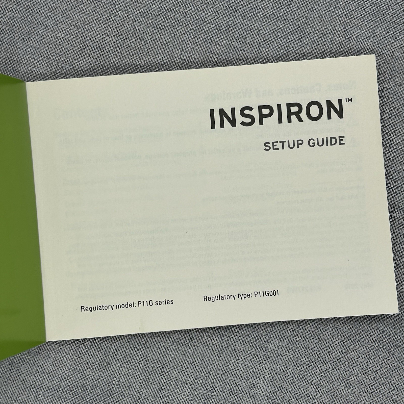 DELL Inspiron Setup Guide