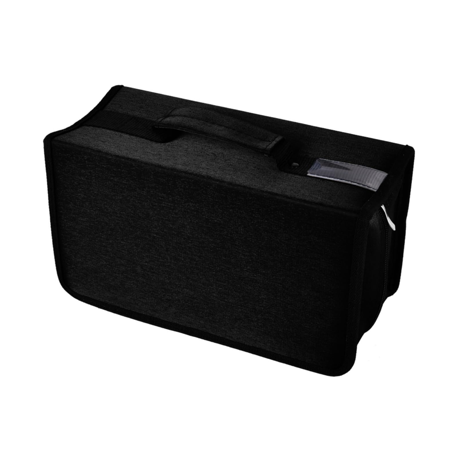 alavisxf xx CD Case, 160 Capacity Nylon DVD Case 160 Capacity, Black160 