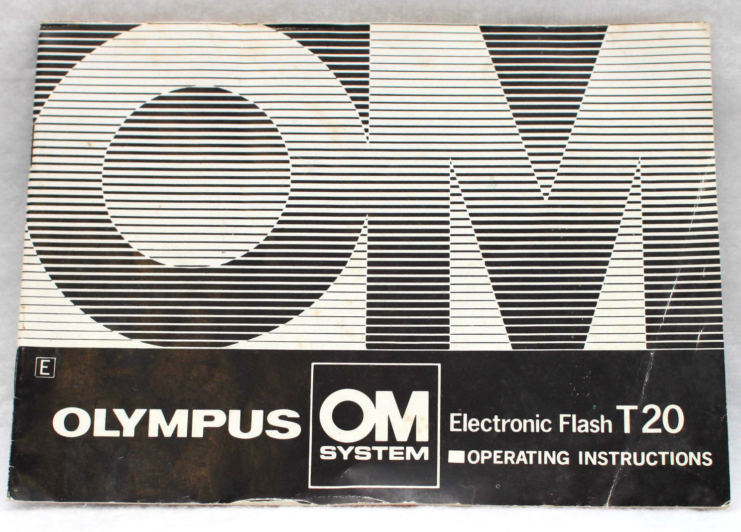 Olympus OM System Electronic Flash T20 Instruction Manual Guide