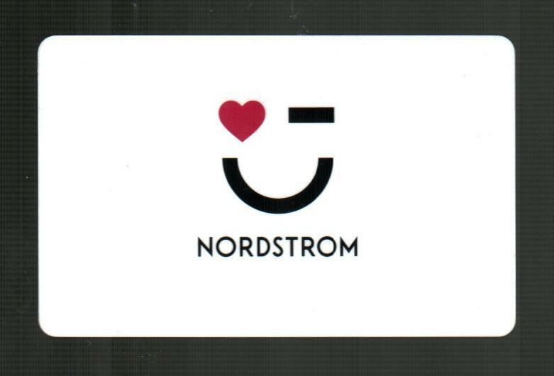 NORDSTROM Winking Smile Face with Heart Eye ( 2022 ) Gift Card ( $0 )