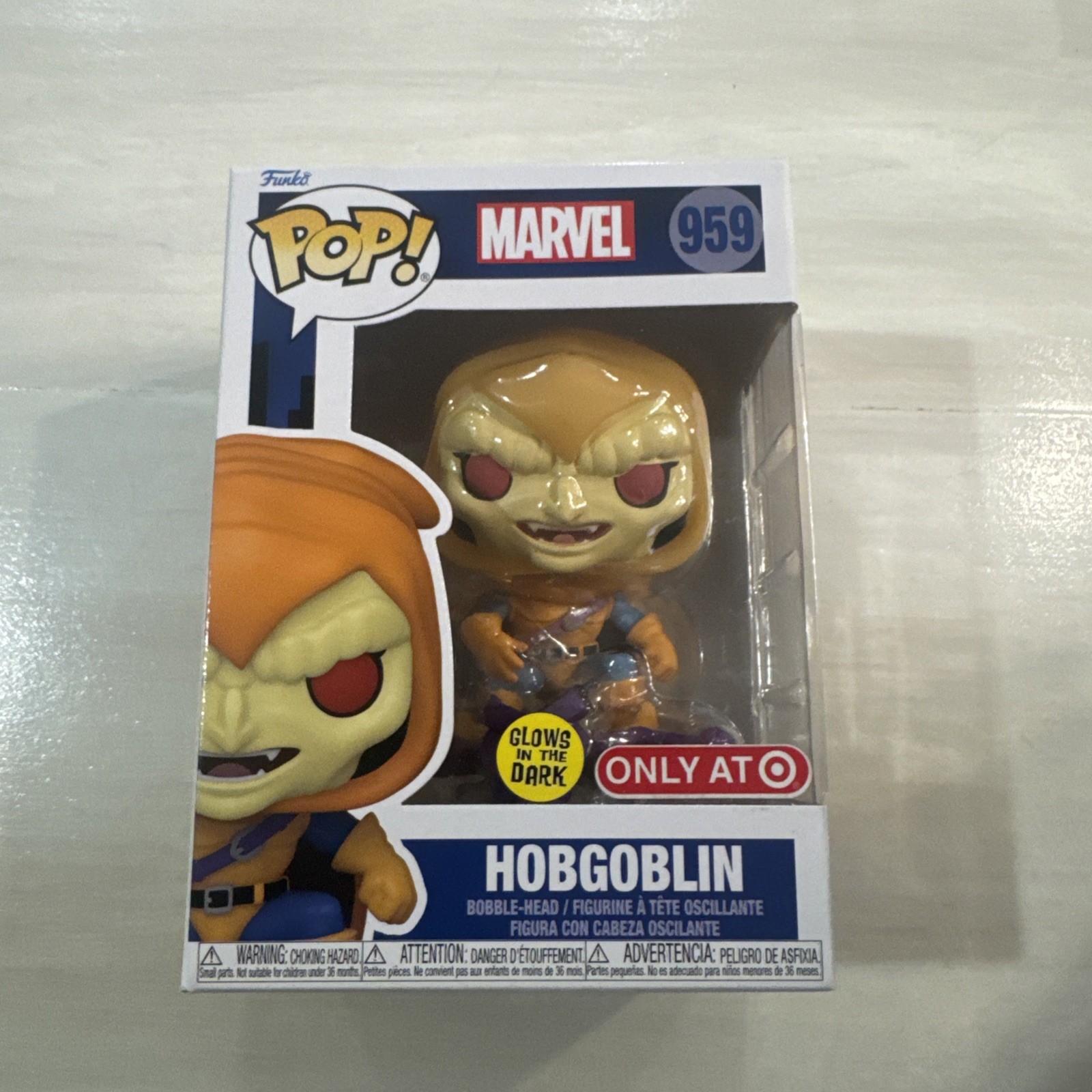 Funko POP! Marvel Hobgoblin Exclusive Vinyl Bobble-Head Figure #959
