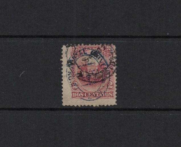 T0305   Peru  1881   2c.   OVERPRINTED   1v.   used