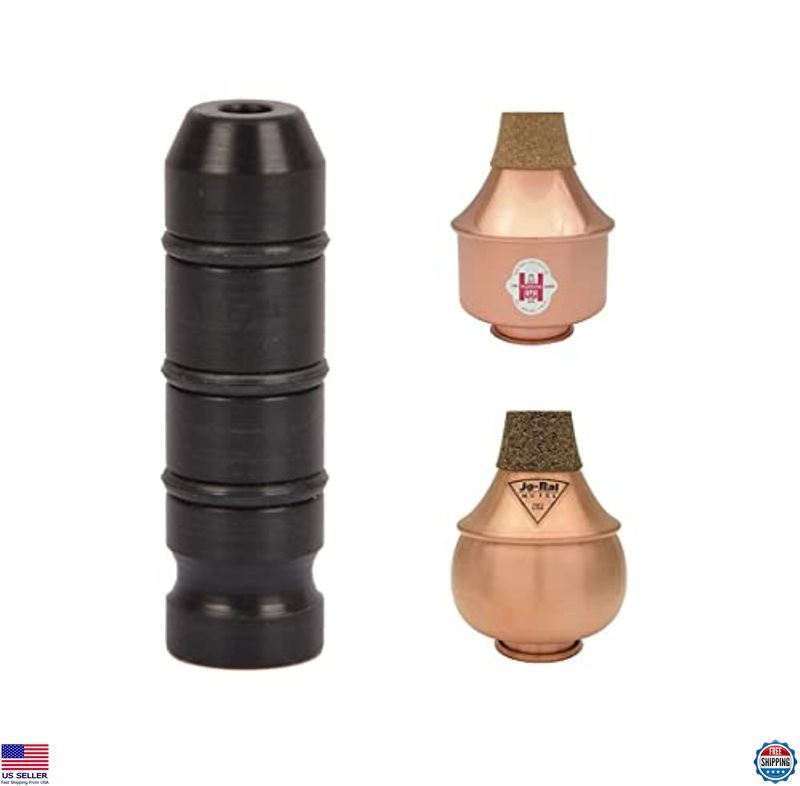 Adjustable Trumpet Mute Adaptor for Silent Practice - Compatible with Jazz Mutes