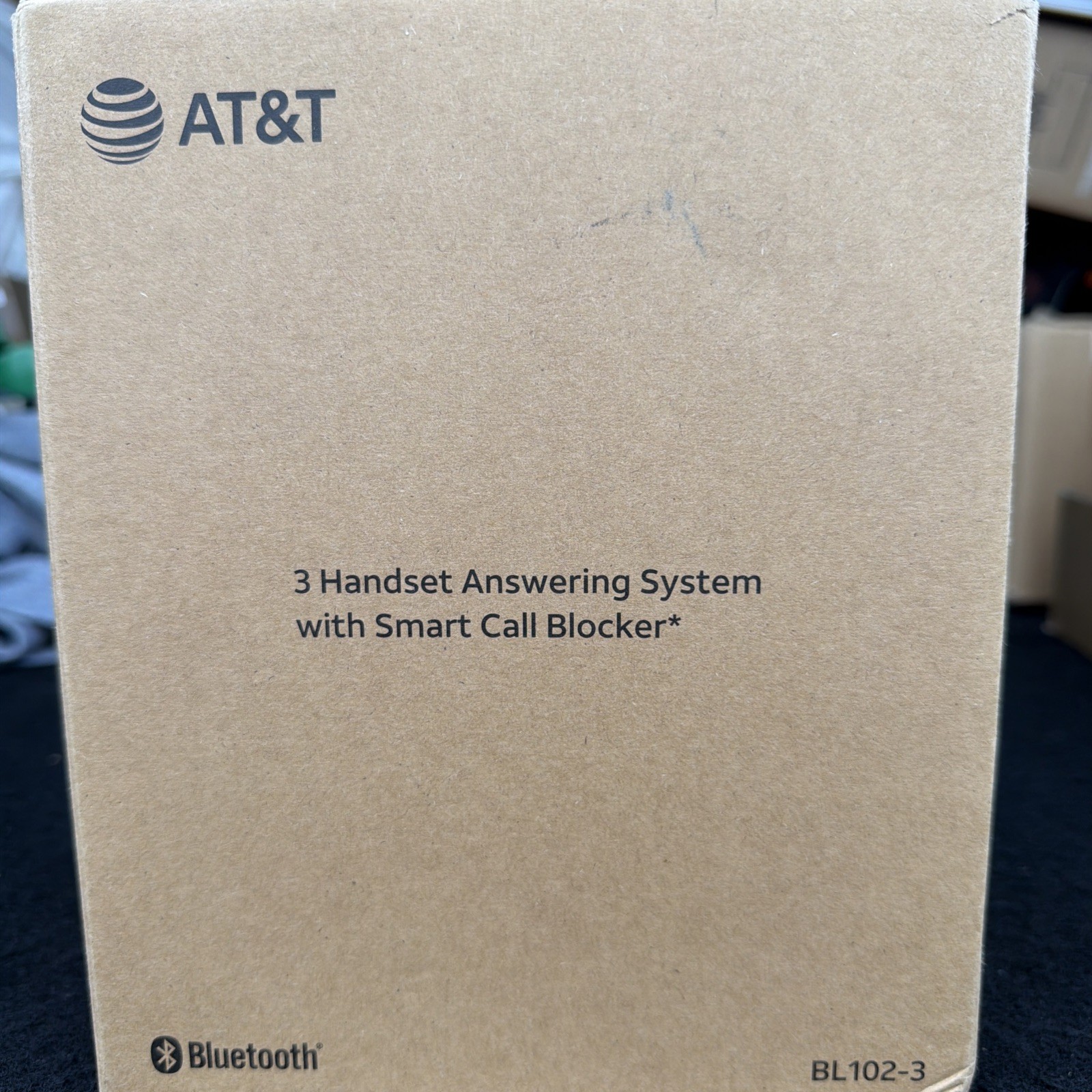 AT&T BL102-3 DECT 6.0 3-Handset Cordless House Phones with Answering Machine