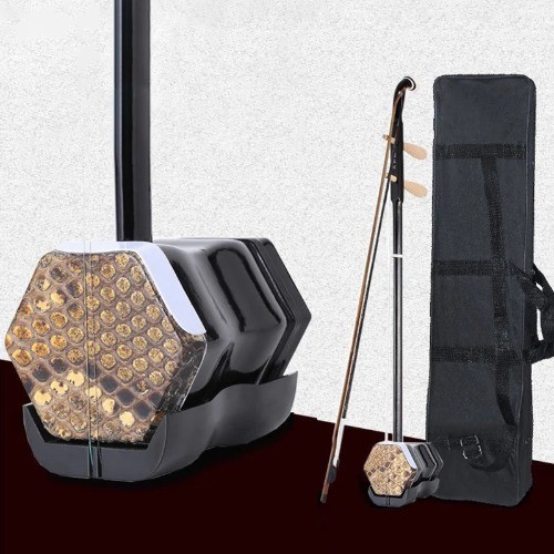 Chinese Erhu 2-strings Children Playing Urheen  Ethnic Stringed Loud Volume 