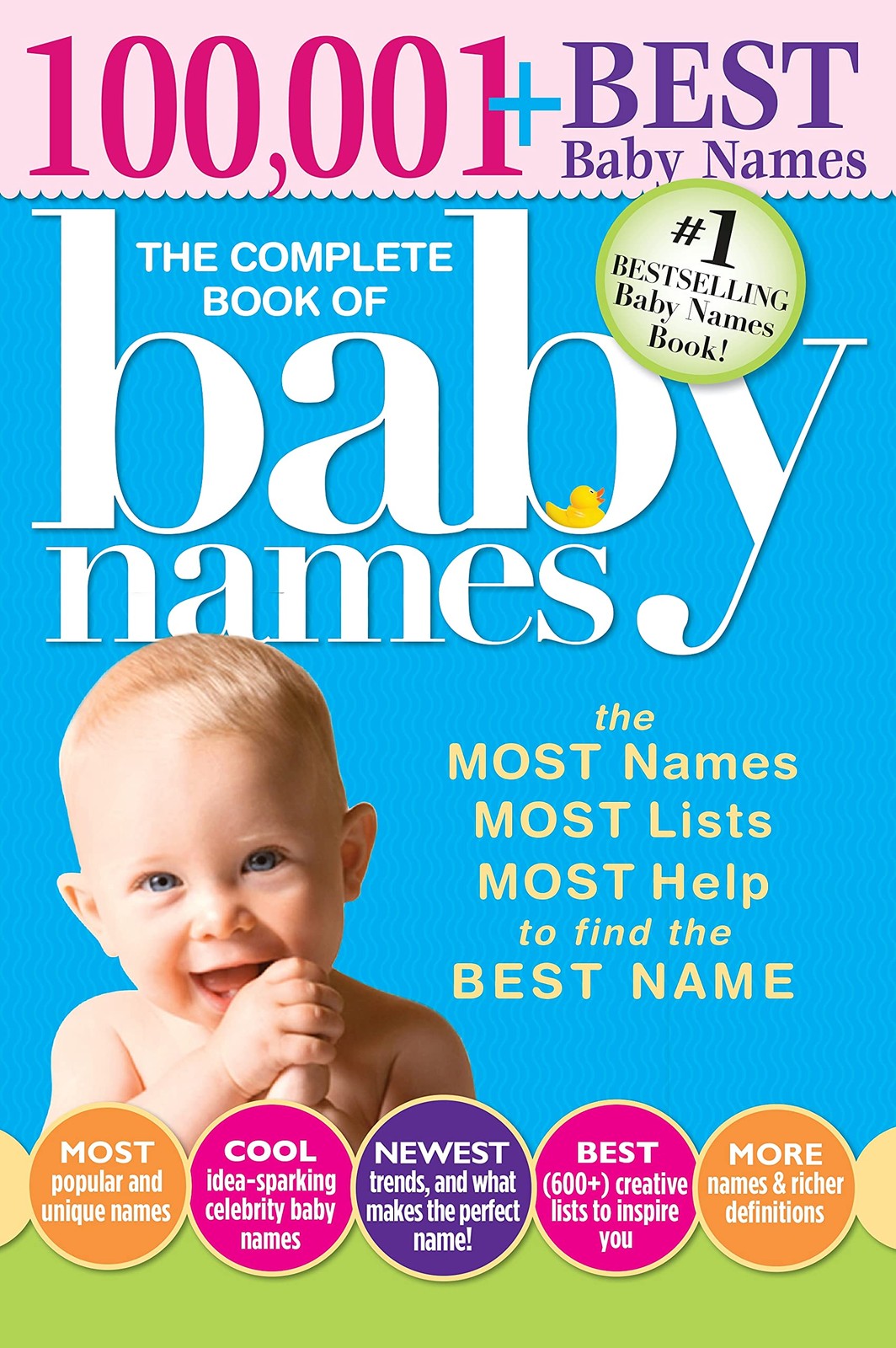 The Complete Book of Baby Names: The #1 Baby Names Book with the Most Unique...