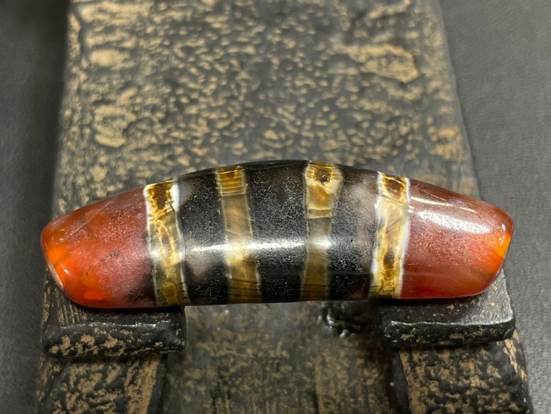 Old Tibetan Nepalese Himalayan Ancient  eye Old Dzi Talisman Beads Amulet 老线天珠