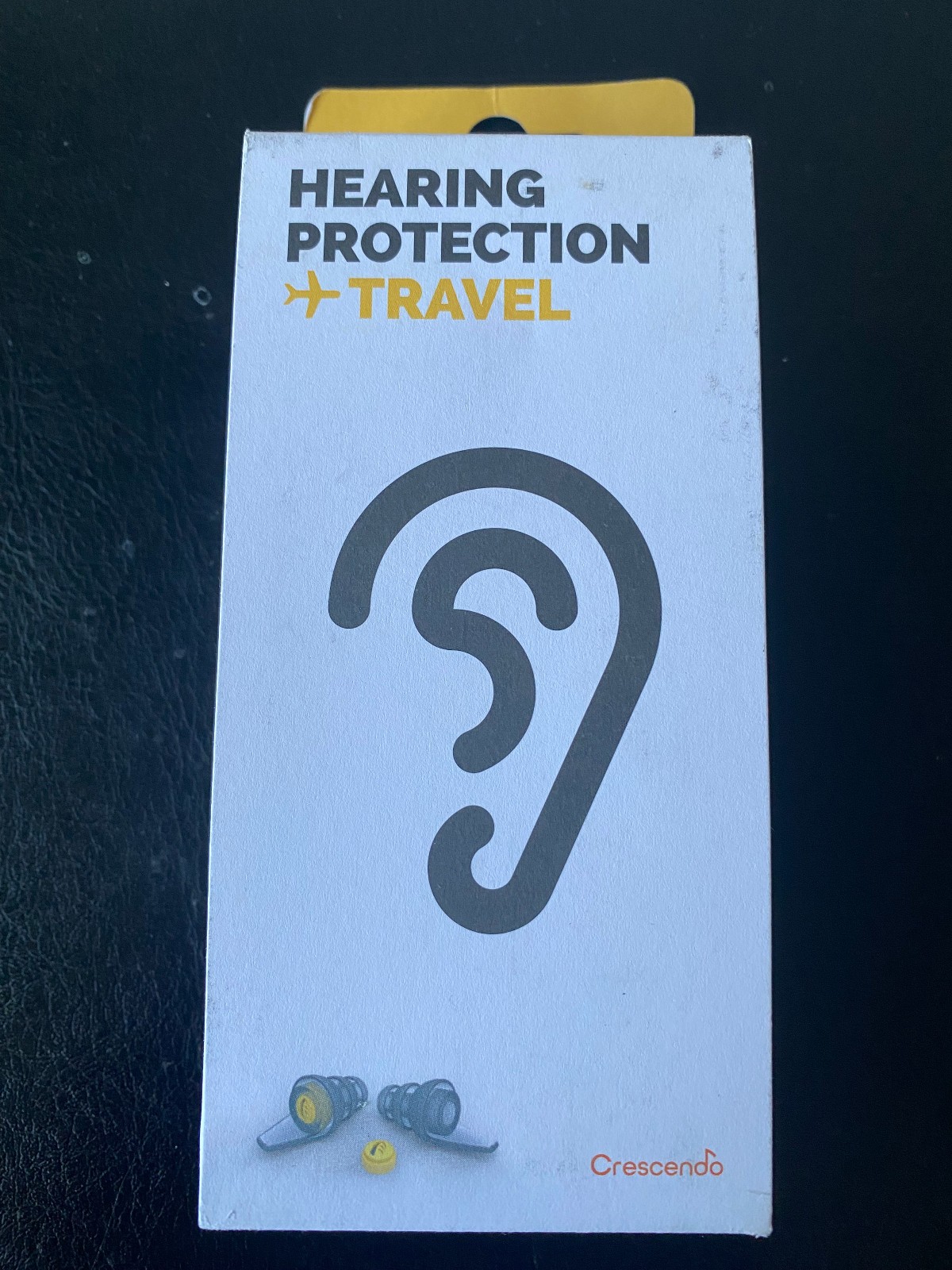 Crescendo Eco Box Range Hearing Protection for Travel - Set of 2 with carry bag.