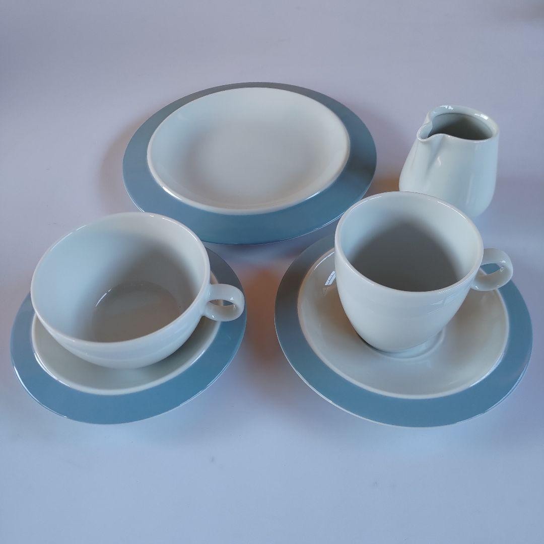 Alessi TENDENTSE Cup Saucer Creamer Plate Set