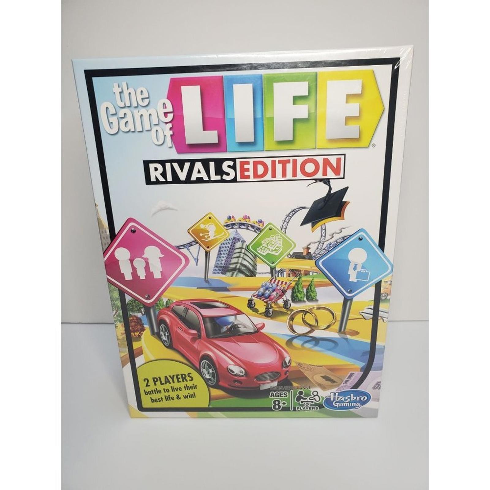 #16 New Sealed The Game of Life Rivals Edition Board Game