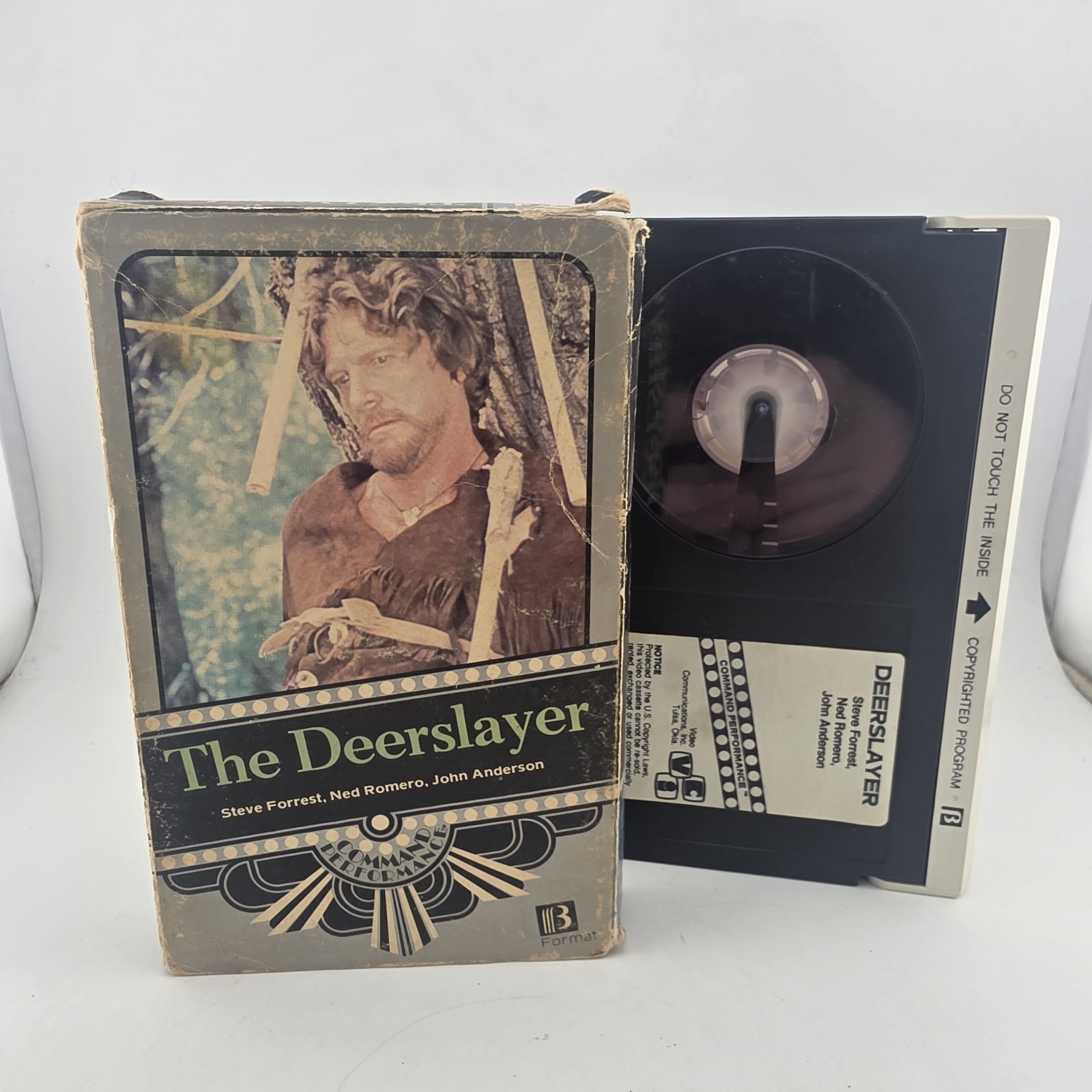 The Deer Slayer (1978 ) Betamax Video  TV Movie | Steve Forrest (Not VHS)