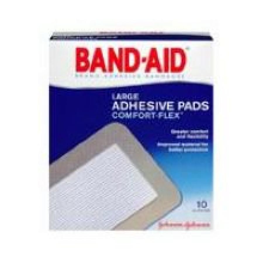 Band-Aid Adhesive Strip 2-7/8 X 4" Rectangle Tan Plastic Sterile 381371183388