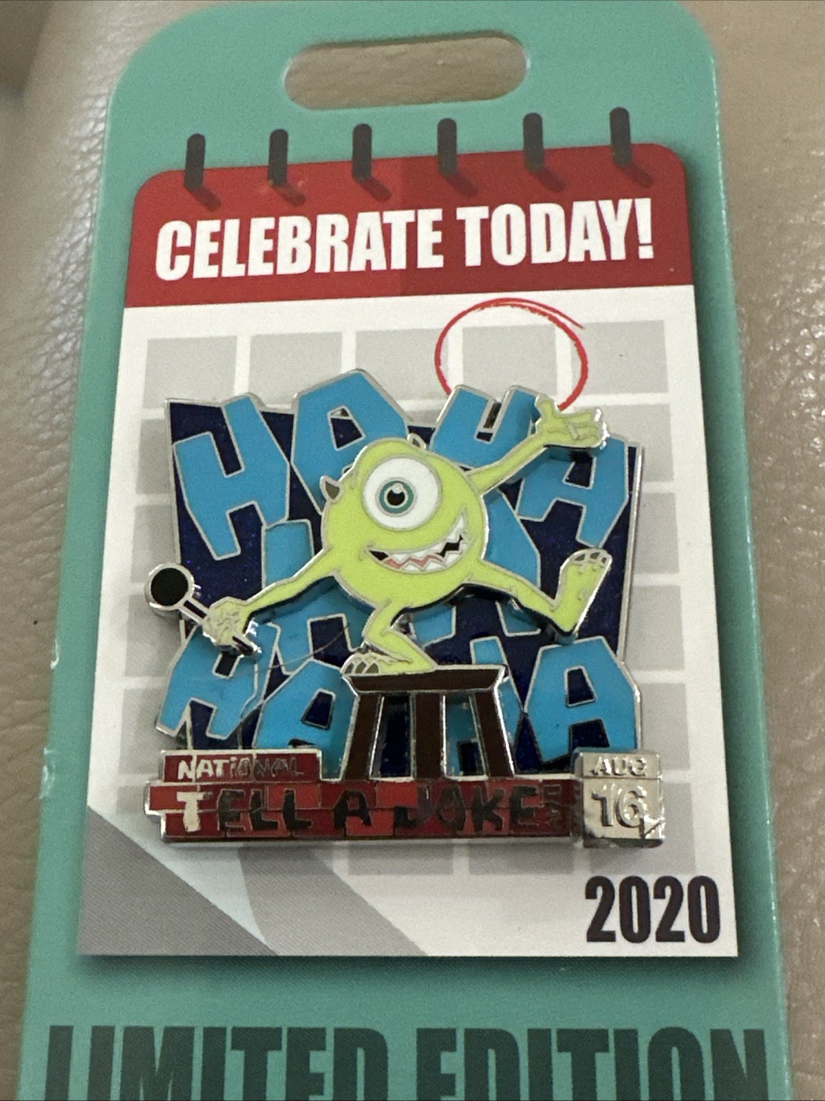 Disney Trading Pins Monsters, Inc. – National Tell a Joke Day 2020