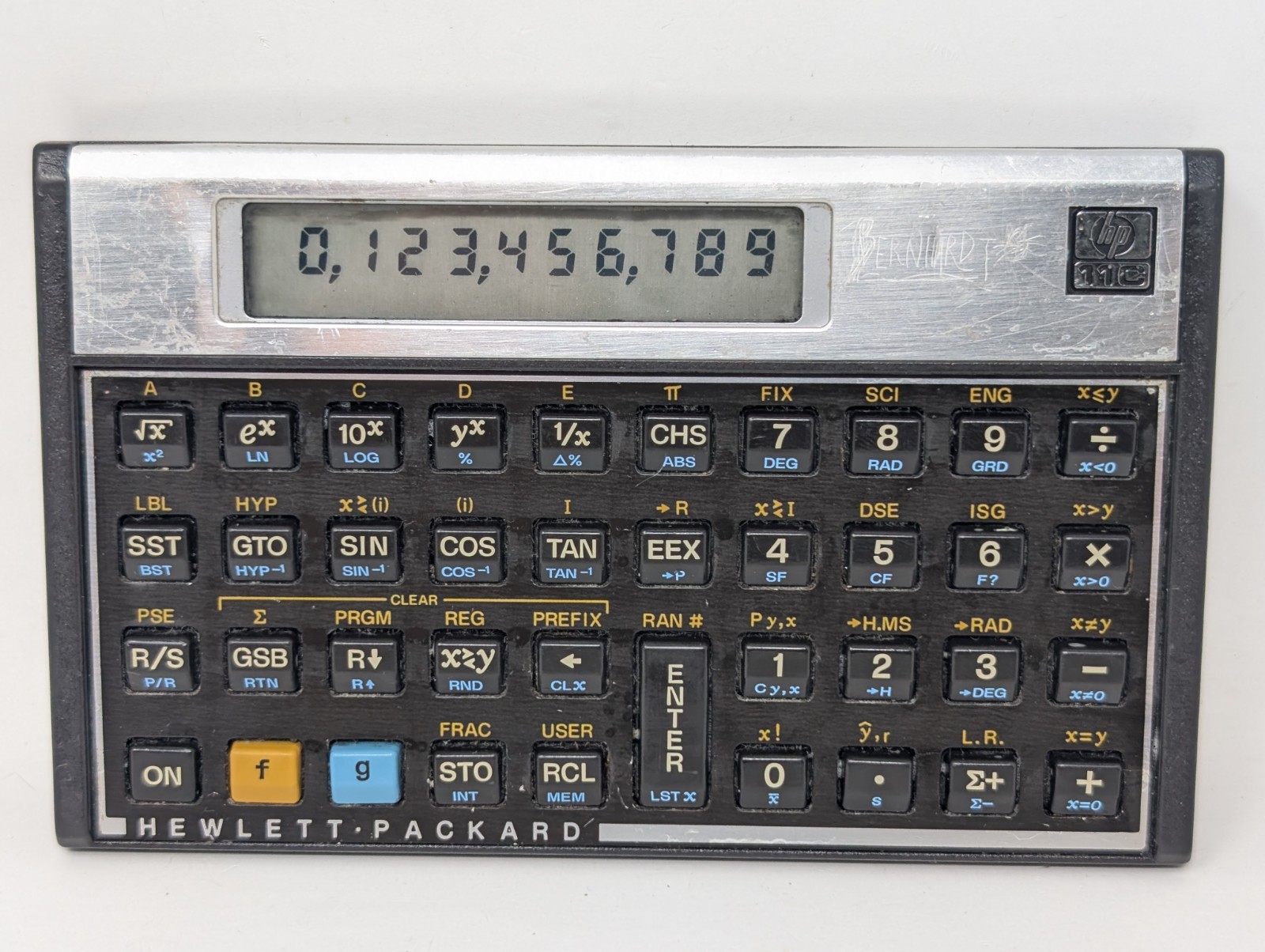 Vintage Hewlett Packard HP 11C Programmable Scientific Calculator - Works