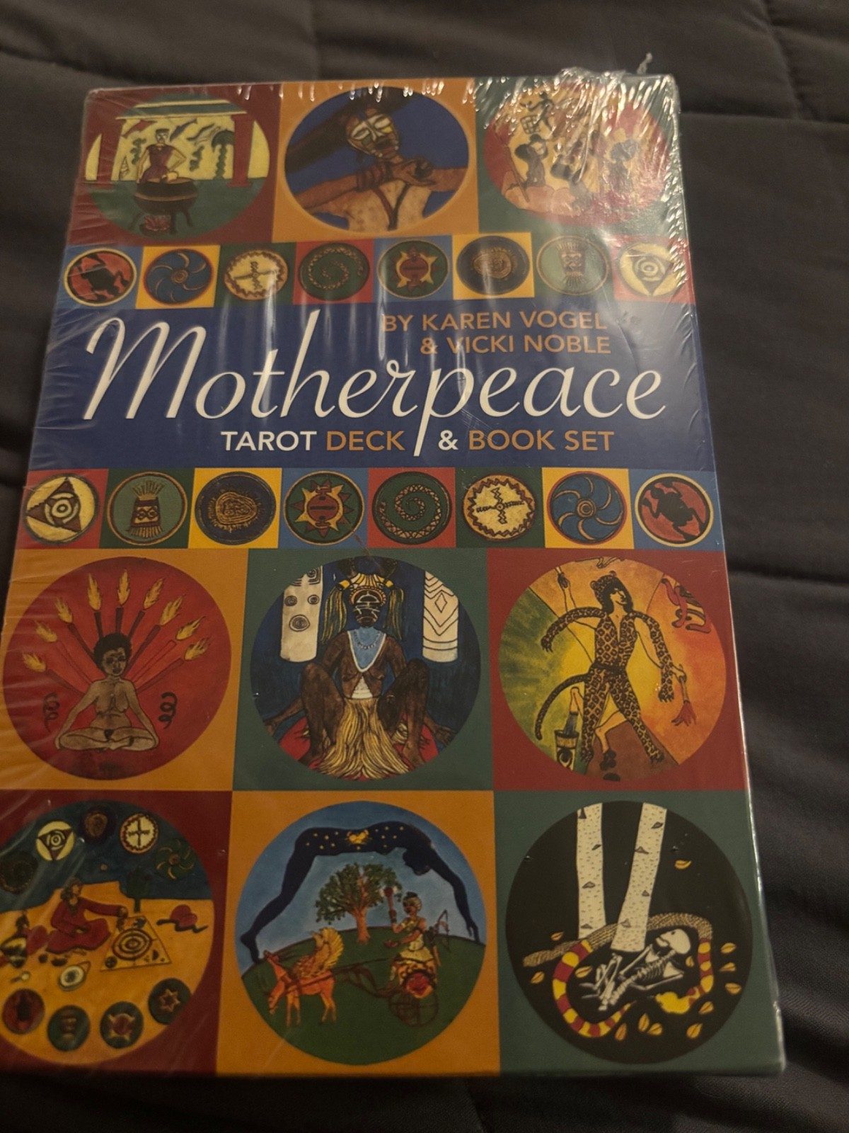 Motherpeace tarot deck and book set