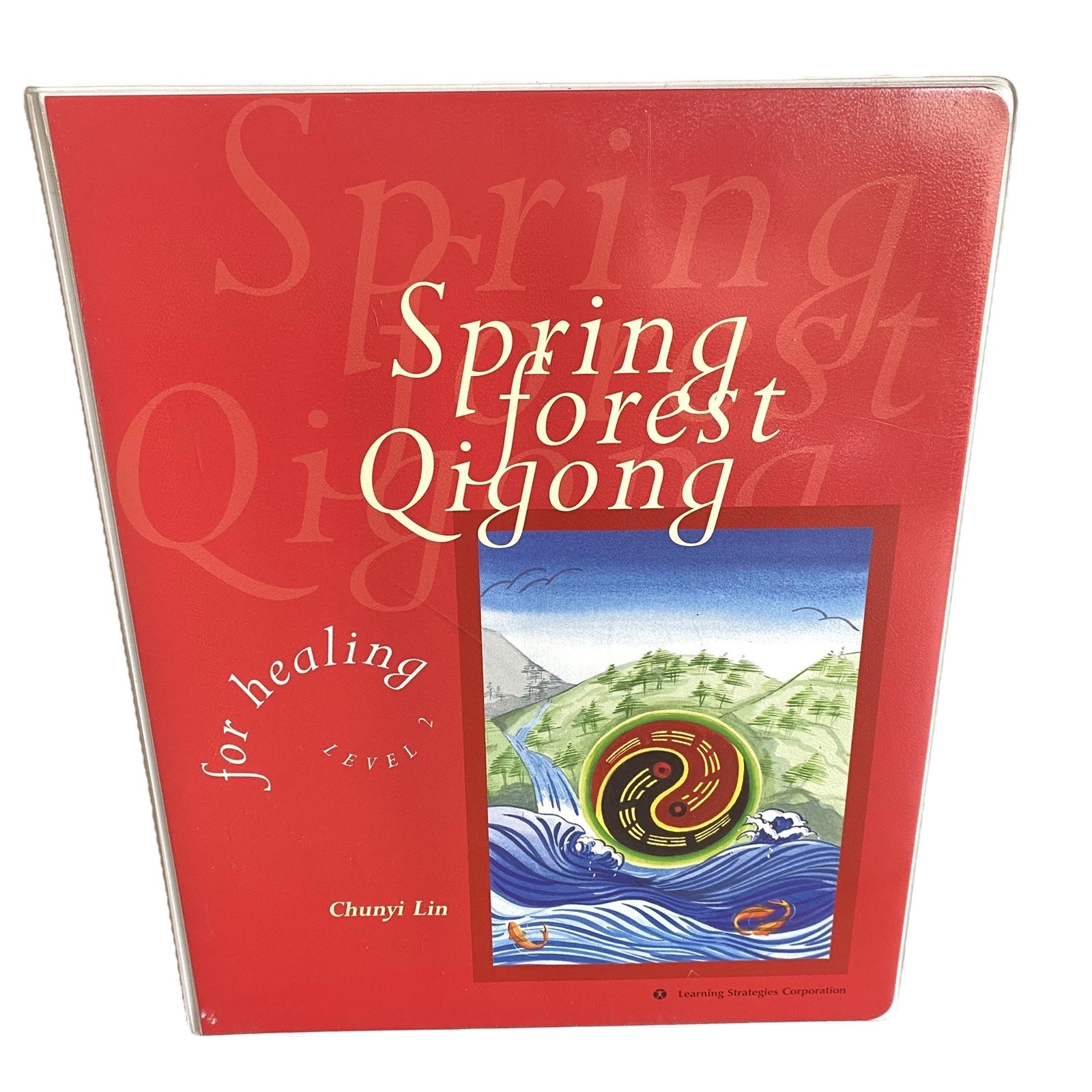 Spring Forest Qigong For Healing Level 2 BOOK Audio VHS Tapes Chunyi Lin NEW