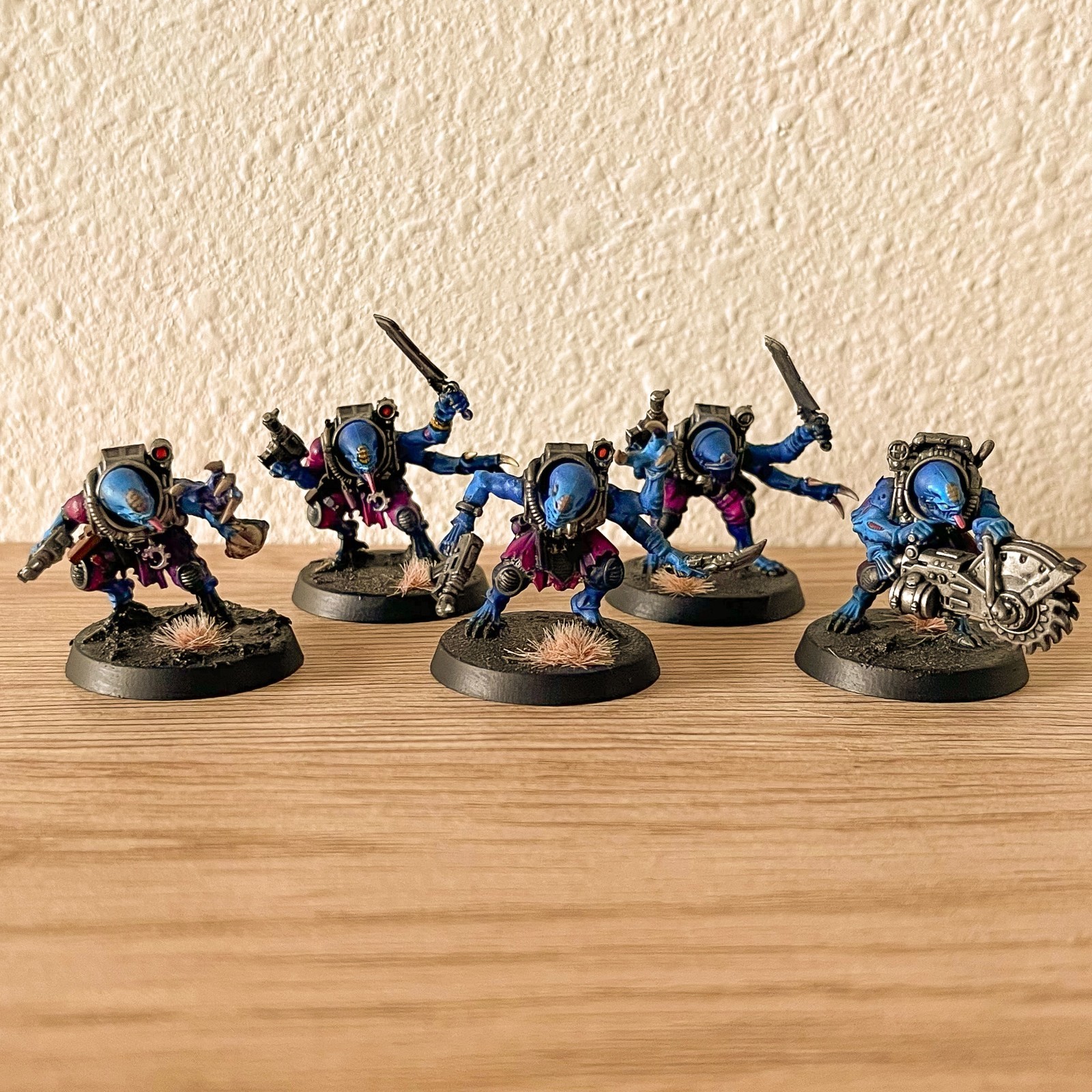 Warhammer 40k Genestealer Cults - Painted Acolyte Hybrids - BoxedUp (179-20)