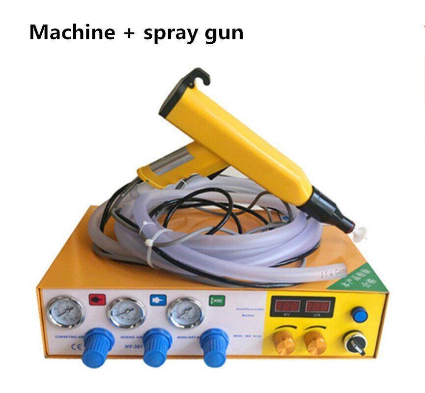 Portable Powder Paint Experiment System Electrostatic Powder Coating machine