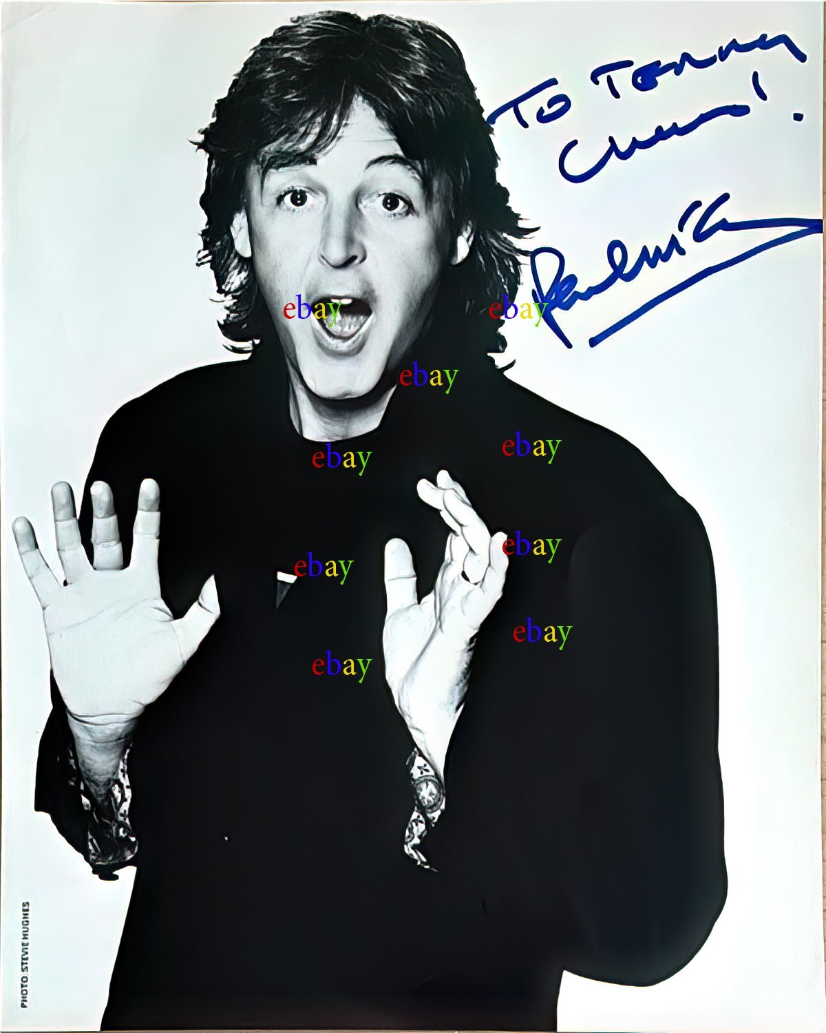 Paul McCartney Beatles Autographed signed 8x10 Photo Reprint