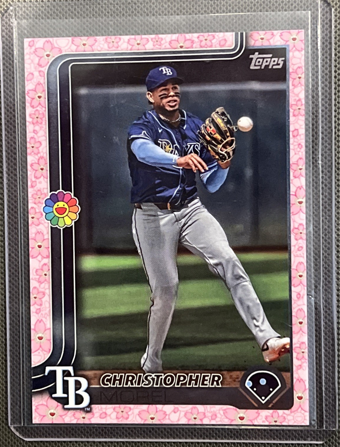 2025 Topps 1 Tokyo Series Christopher Morel 04/10 Takashi Murakami SP Parallel