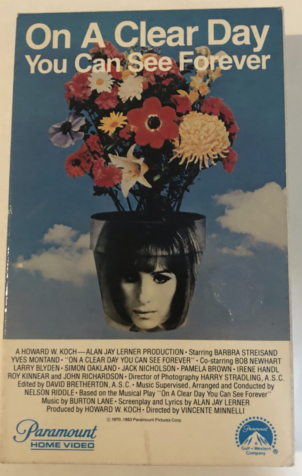 On A Clear Day You Can See Forever Beta Tape Barbara Streisand Bob Newhart