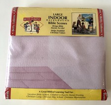 Betty Lukens Large Indoor Background Through The Bible In Felt Scenes NEW
