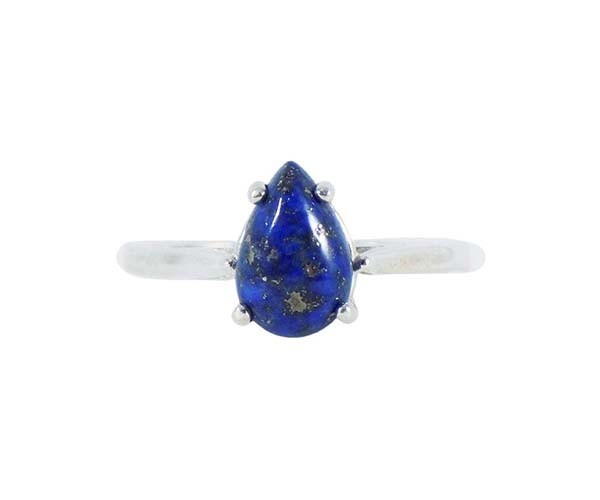 19thC Antique Blue Gold Lapis Lazuli + Ring: Ancient Roman Sapphire Pliny Elder