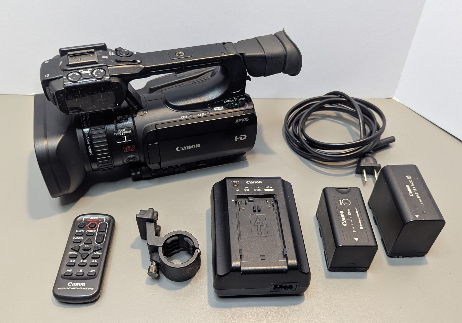 Canon XF105A Professional Camcorder - Very Good Working Condition