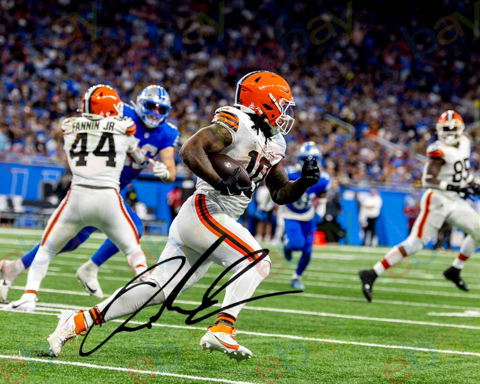 Quinshon Judkins - REPRINT auto signed 8x10 Photo Cleveland Browns