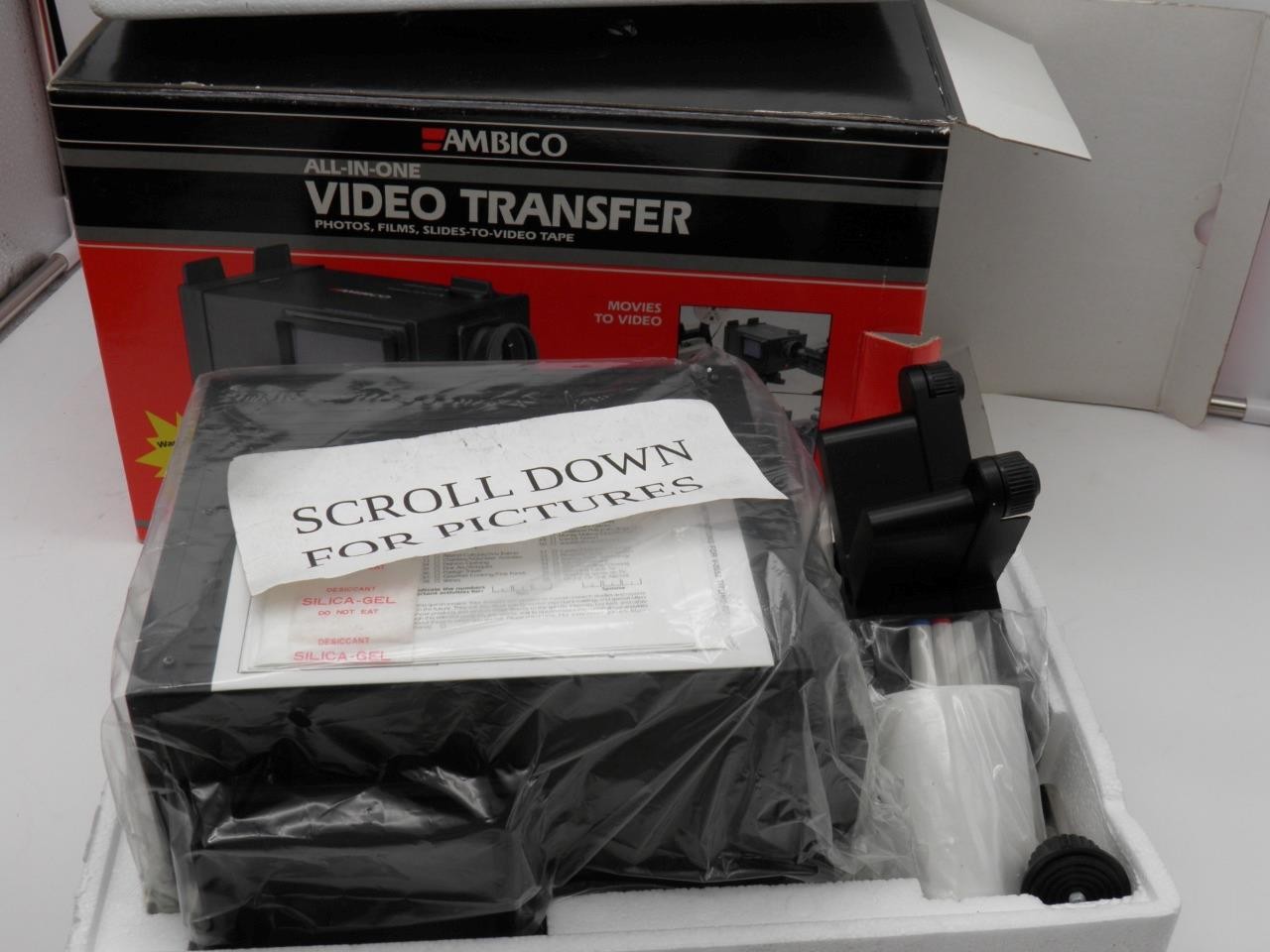 AMBICO VIDEO TRANSFER CONSOLE - NEW IN BOX